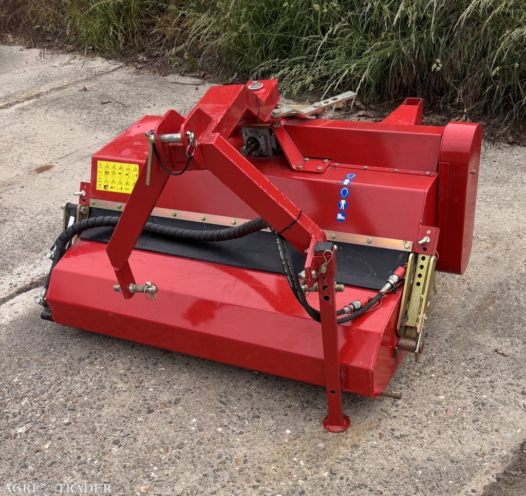 Veegmachine 125 cm met opvangbak - hoekverstelling - nieuwst, Zakelijke goederen, -, -, Ophalen of Verzenden, BA