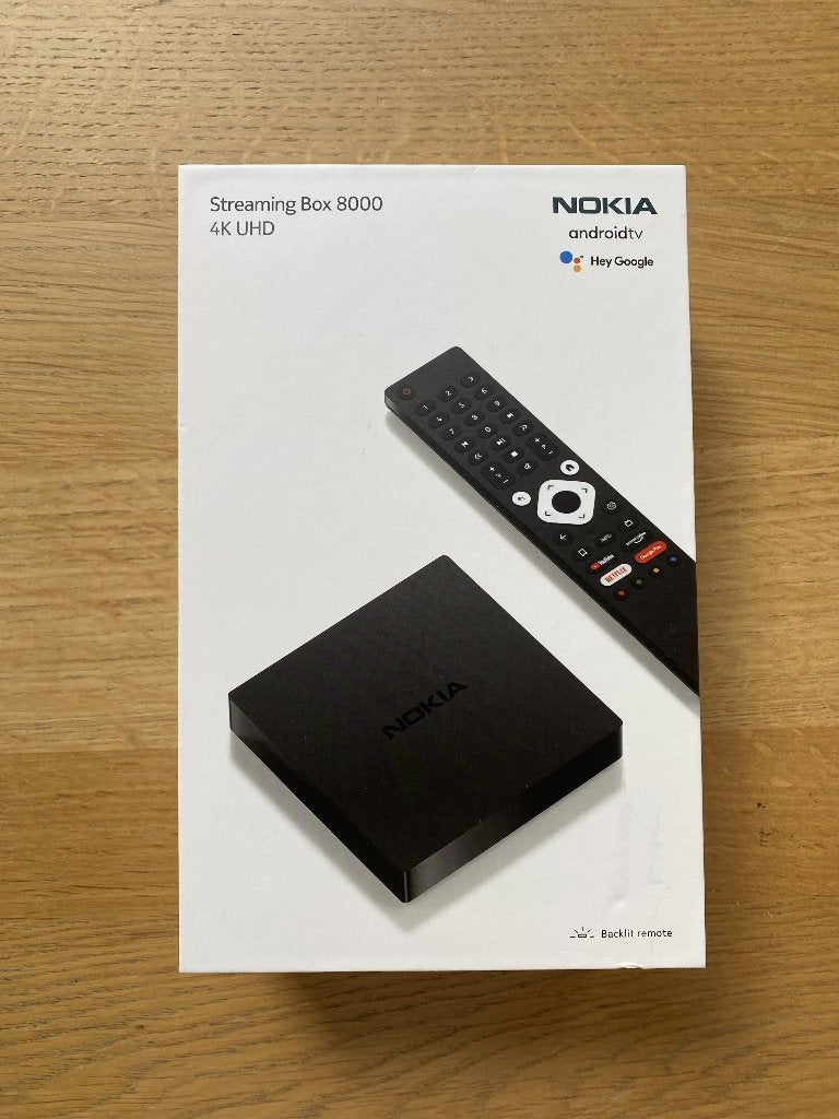 Nokia Streaming Box 8000 voor 4K, Ophalen, Nieuw, HDMI