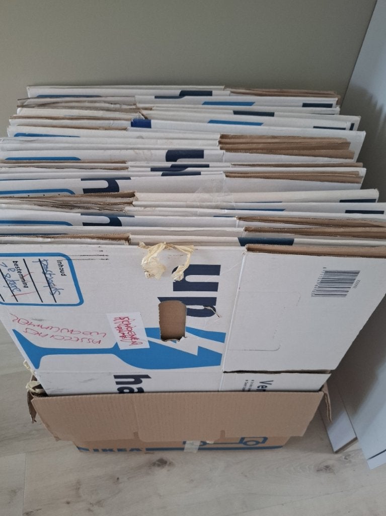 verhuisdozen, Ophalen, 40 tot 60 cm, Opvouwbaar, 50 tot 75 cm