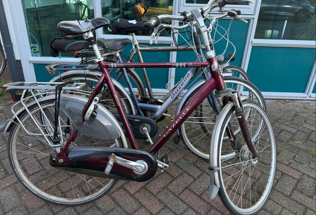 Partij van 60 opknap fietsen, Fietsen en Brommers, Frame, Gebruikt, Ophalen of Verzenden, Aluminium