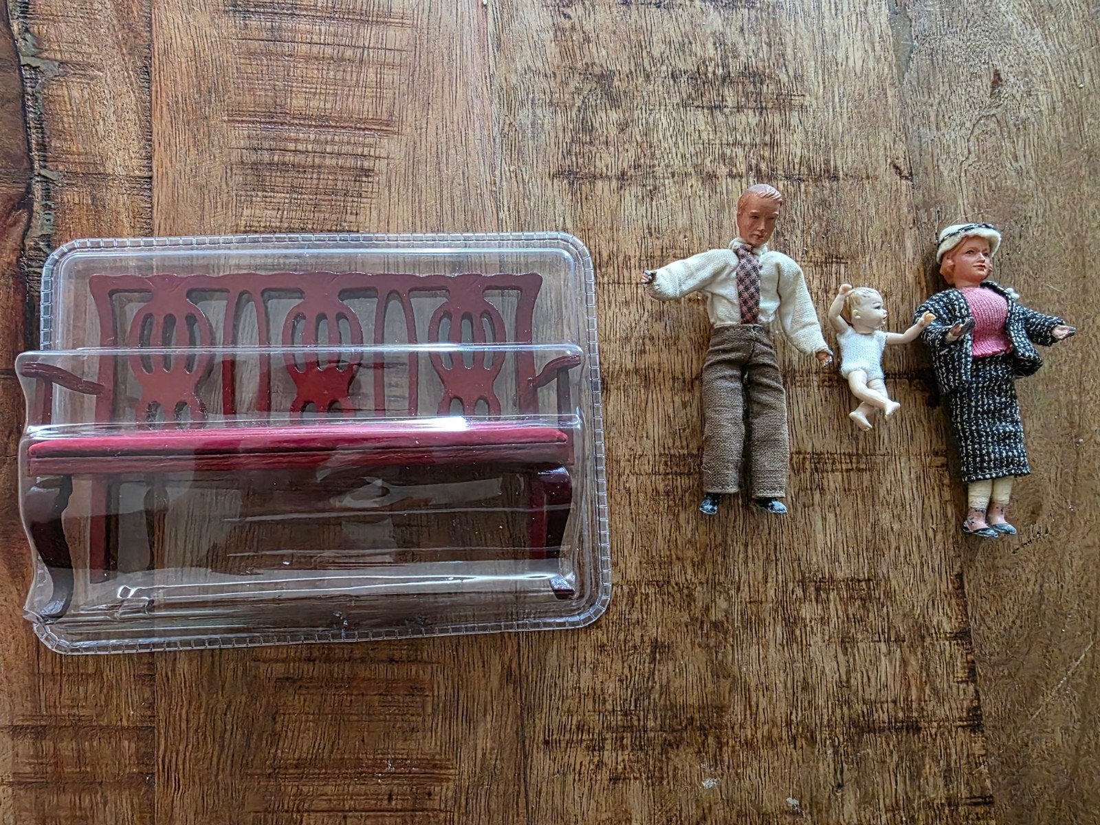 Vintage caco popenhuis figuren, Ophalen of Verzenden, Gebruikt, Overige typen