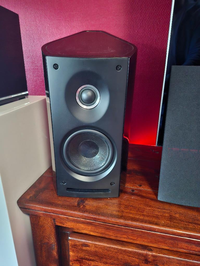 Sonus faber Venere 1.5 (zwart), Audio, Tv en Foto, Luidsprekers, Gebruikt, 60 tot 120 watt, Front, Rear of Stereo speakers, Ophalen