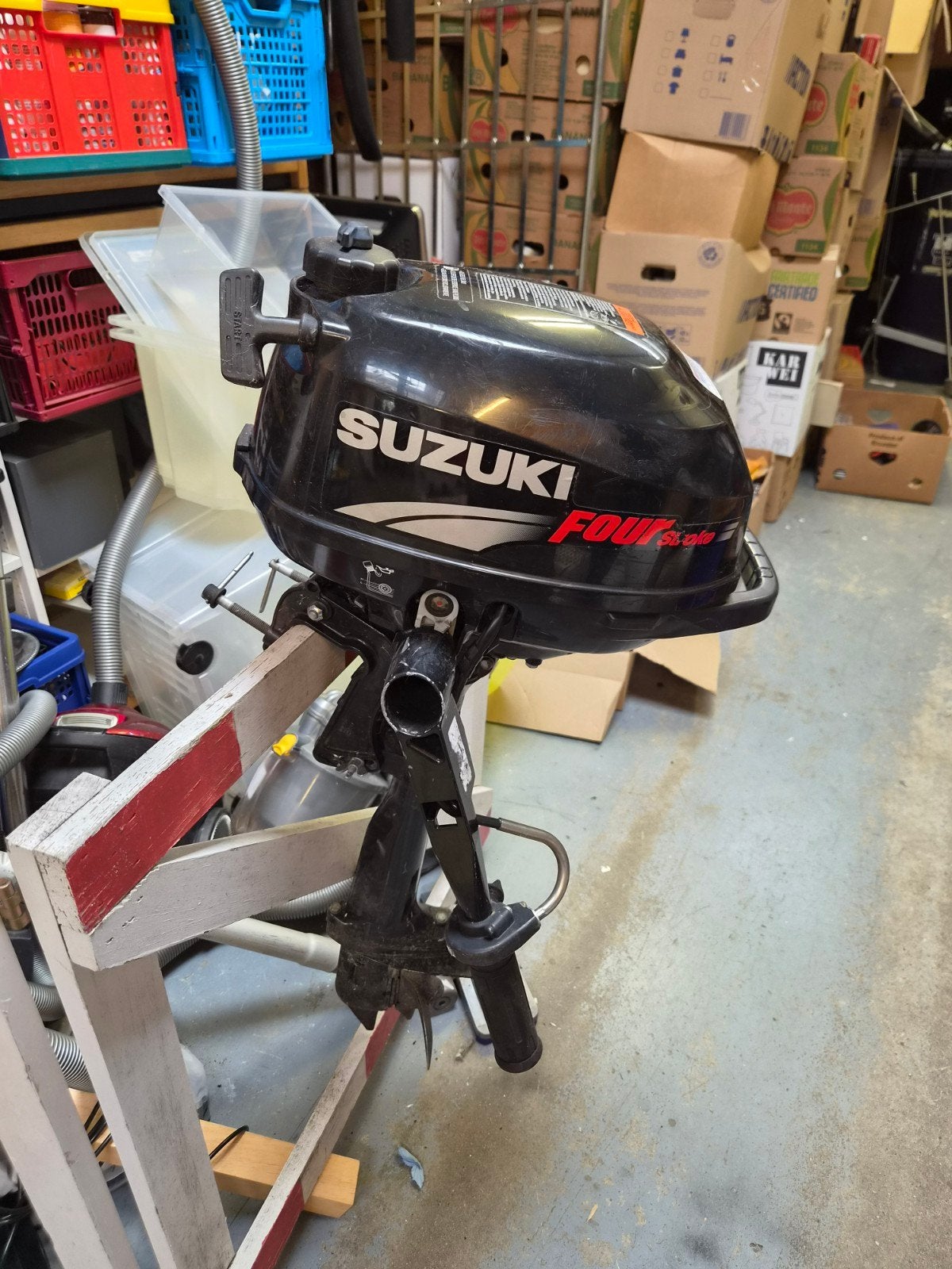 buitenboordmotor suzuki Four stroke, Watersport en Boten, Ophalen, Benzine