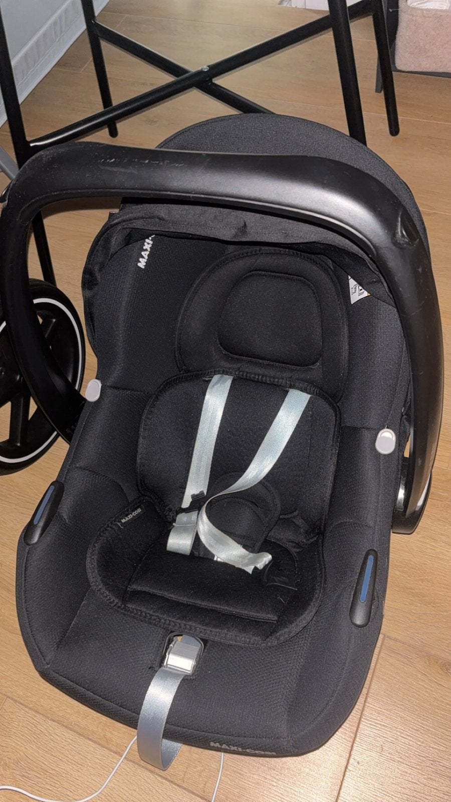 Maxi-Cosi autostoel - Zwart en comfortabel, 0 t/m 13 kg, Maxi-Cosi, Gebruikt, Autogordel