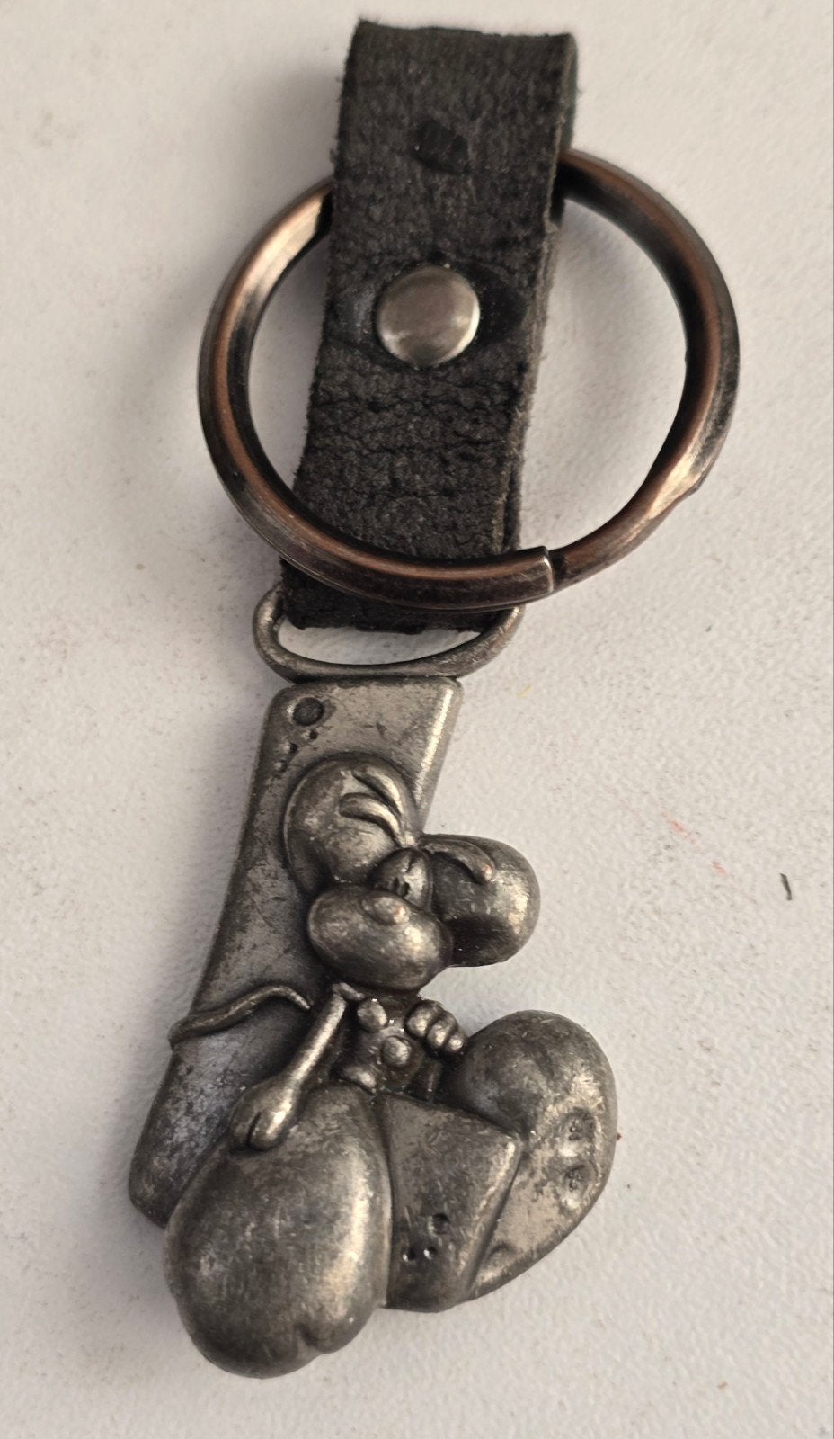 Vintage sleutelhanger met stripfiguur - Gebruikt, Ophalen of Verzenden