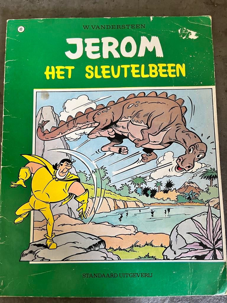 Jerom Het Sleutelbeen & Het Geheim van Brokkelsteen, Meerdere stripboeken, Ophalen, Gelezen