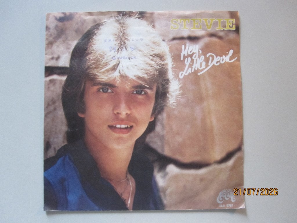STEVIE - hey little devil - vinyl 7", Gebruikt, 7 inch, Ophalen of Verzenden, Rock en Metal