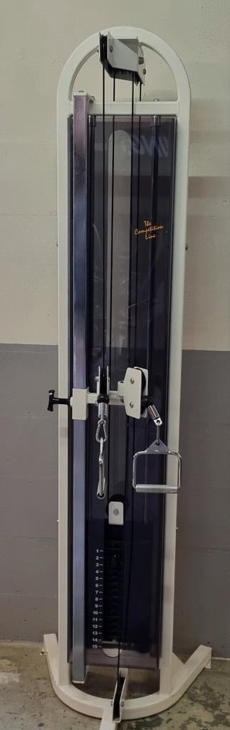 Verstelbare Dual pulley 75kg, Ophalen, Gebruikt, Benen, Overige typen