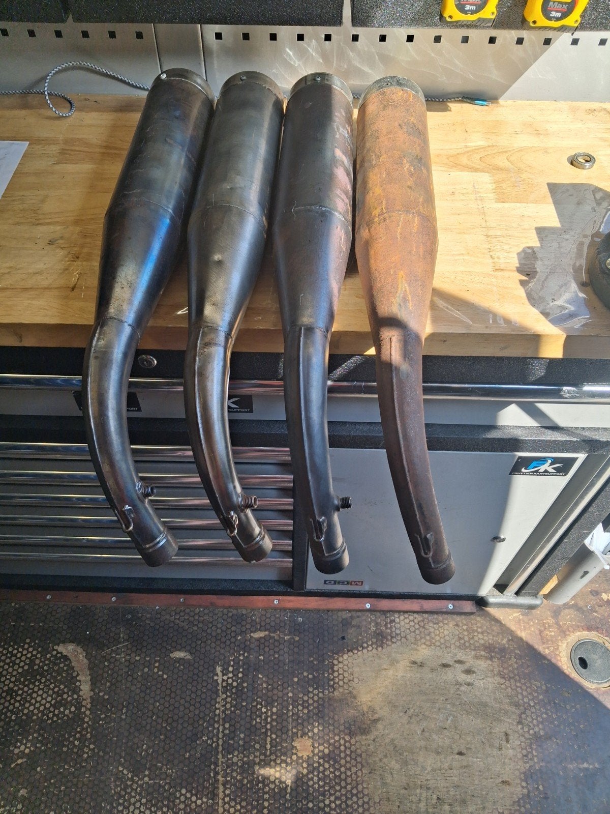 4 uitlaten mini 60cc, Ophalen of Verzenden, Kart
