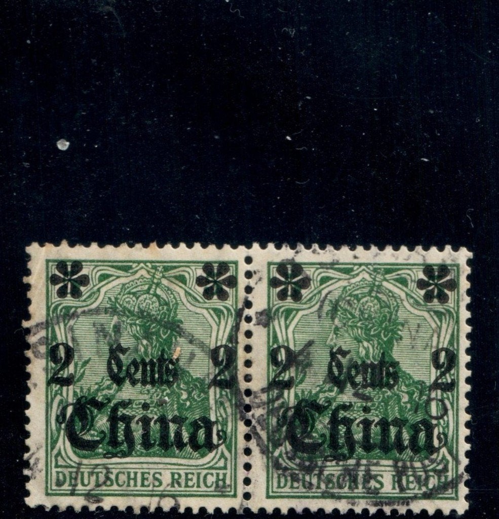 1909 TSINANFU-Duits postkantoor in CHINA, Ophalen of Verzenden, Duitse Keizerrijk, Gestempeld