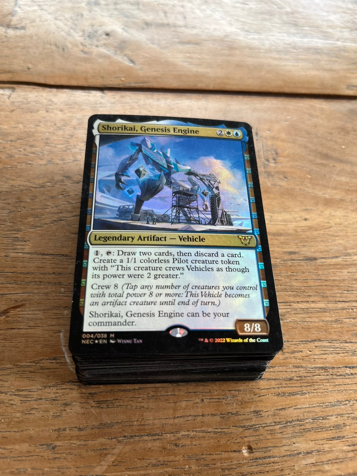 Magic the gathering deck shorikai, Ophalen of Verzenden, Zo goed als nieuw, Speeldeck