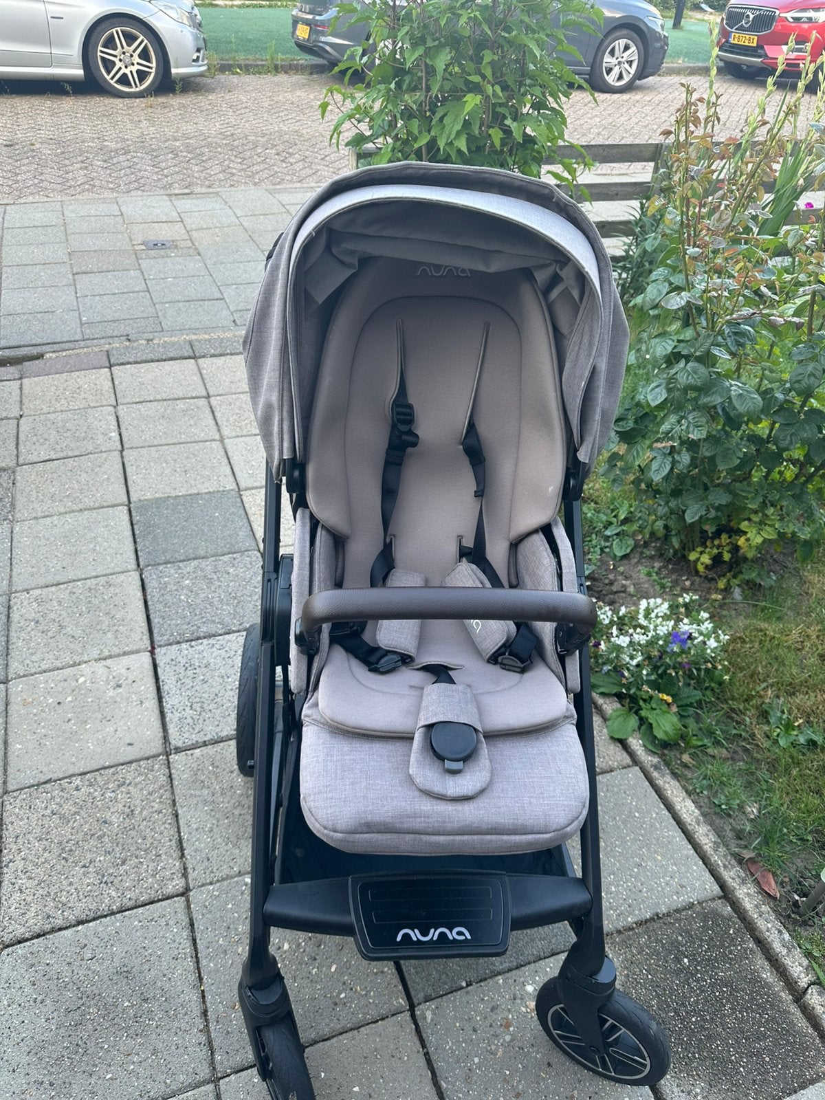 Nuna Mixx Next Kinderwagen Compleet - Cedar, Zo goed als nieuw, Ophalen, Overige merken, Regenhoes