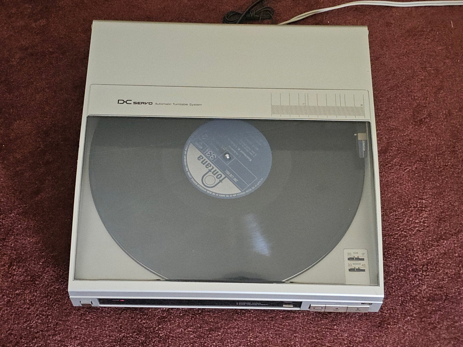 Technics SL-J11 tangentiale platenspeler i.z.g.st., Automatisch, Ophalen of Verzenden, Zo goed als nieuw, Platenspeler