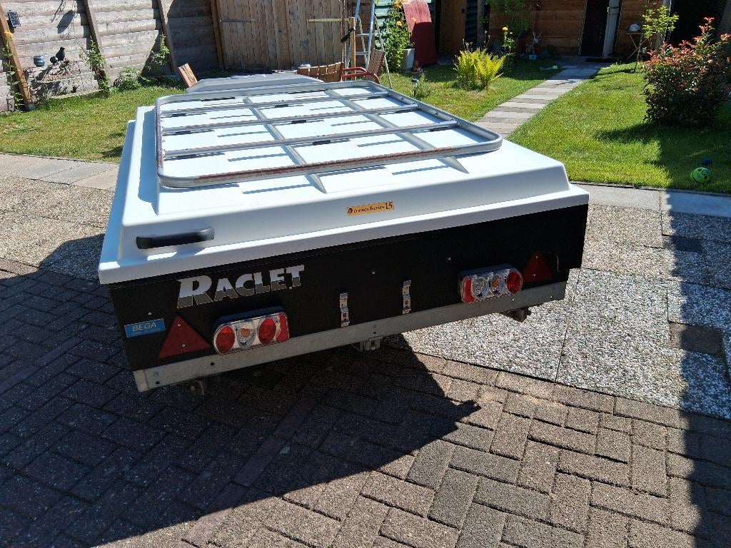 Mooie raclet Solena, Caravans en Kamperen, Vouwwagens, Ophalen, Overige kleuren, Tot en met 2, Raclet