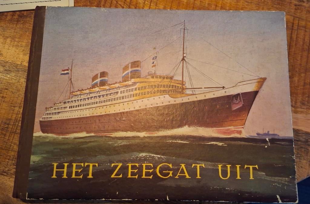 Nostalgisch Plaatjesalbum: Het Zeegat Uit - Zeer Goede Staat, Boeken, Ophalen