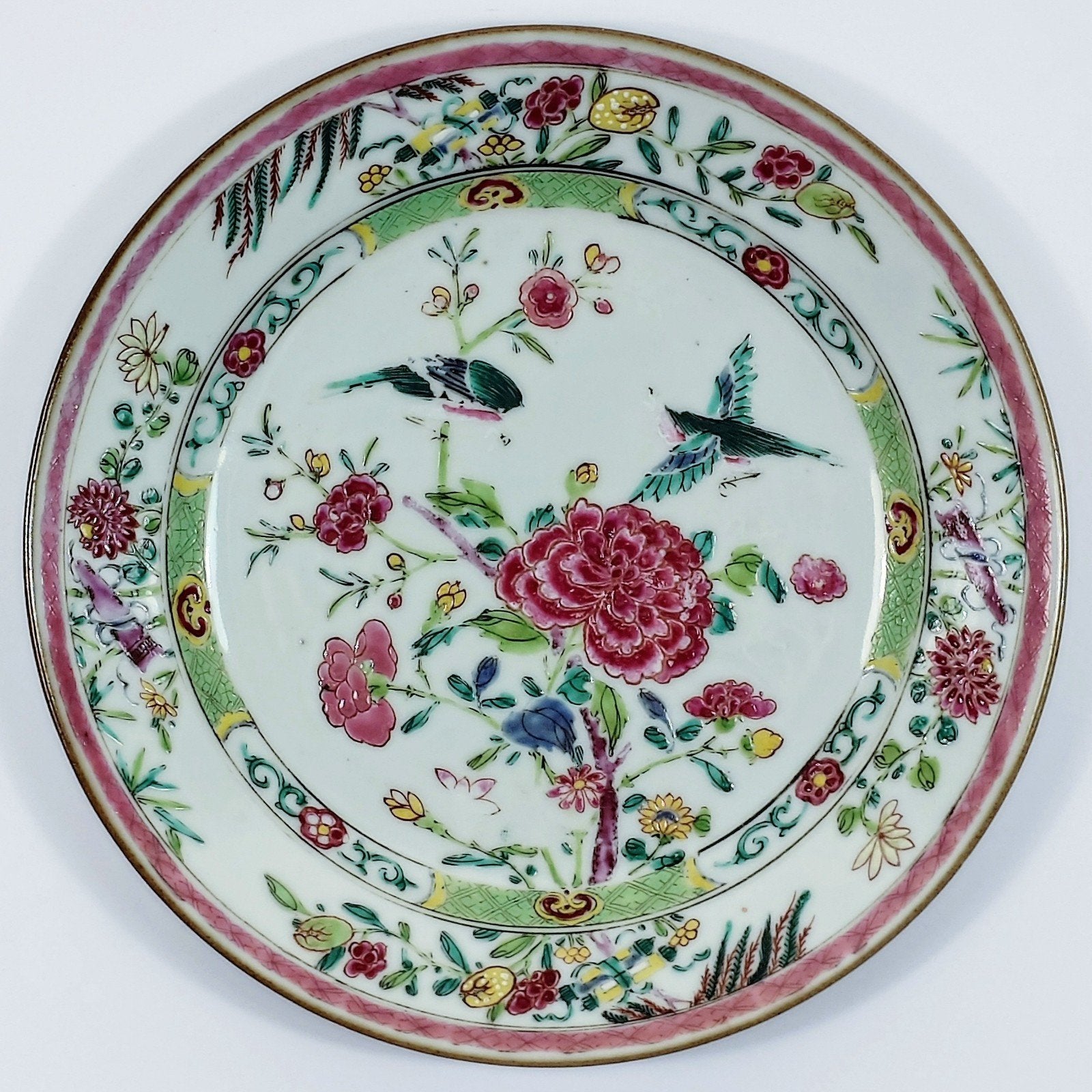 Chinees famille rose bord, Ophalen of Verzenden