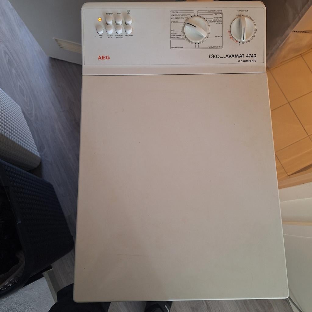 AEG Öko Lavamat 4740 Bovenlader Wasmachine - Compact, Ophalen of Verzenden, Gebruikt