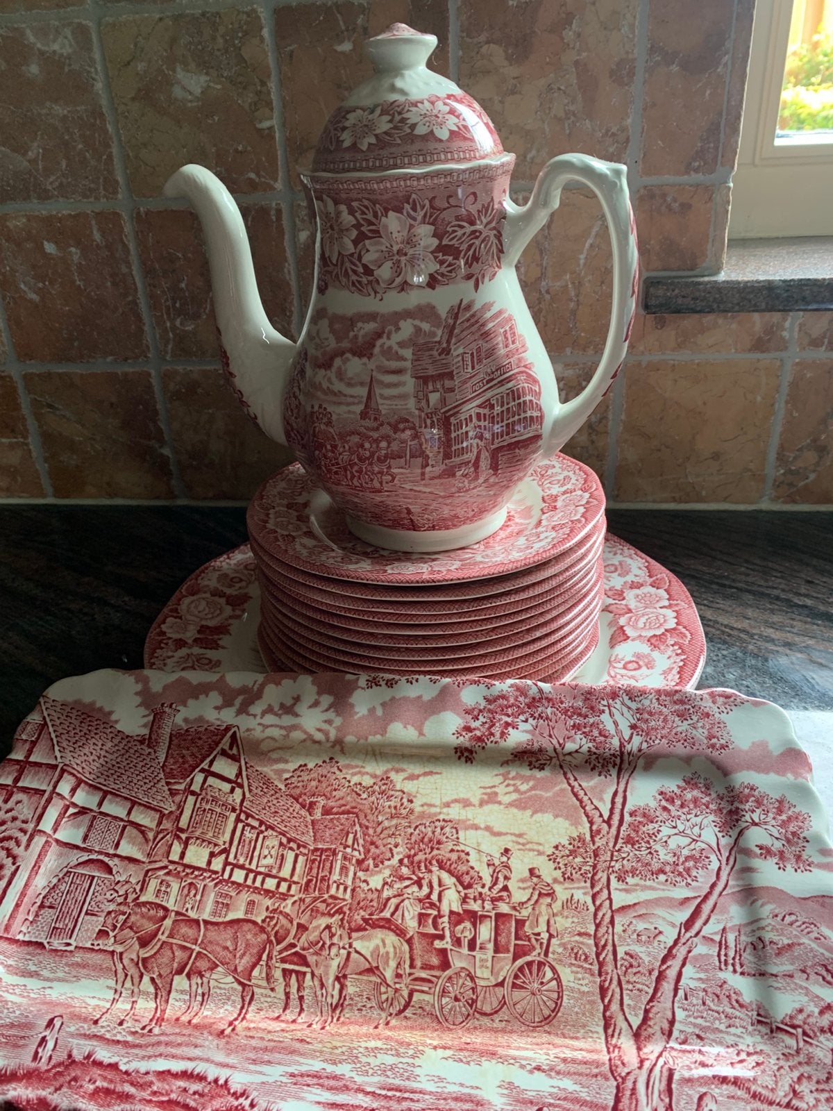 Engels servies, Ophalen of Verzenden