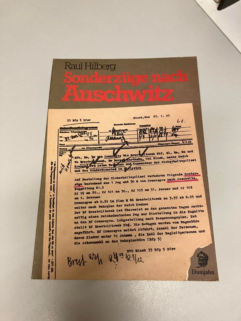 Sonderzuge nach Auschwitz, Ophalen of Verzenden, Tweede Wereldoorlog, Gelezen, Algemeen