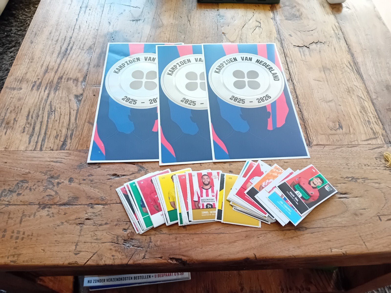 Voetbalplaatjes, Ophalen of Verzenden, Winkel, Super of Benzinepomp, Zegels, Bonnen of Punten