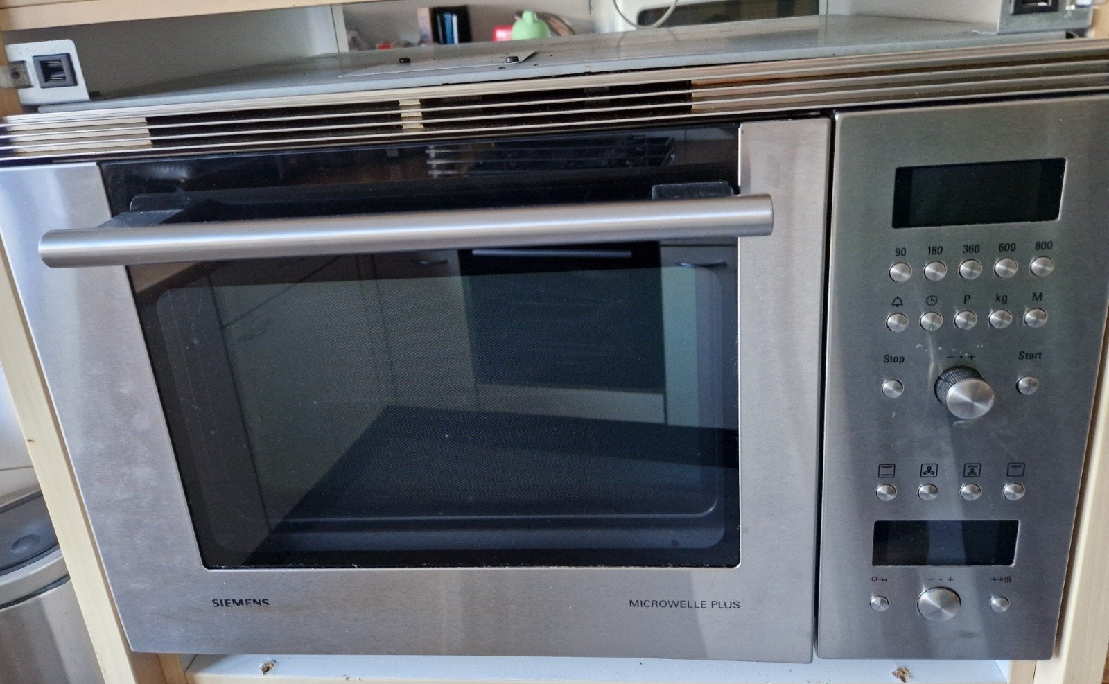 Siemens Microwelle Plus Combimagnetron - Inbouw, Ophalen, Combimagnetron, Gebruikt, Grill