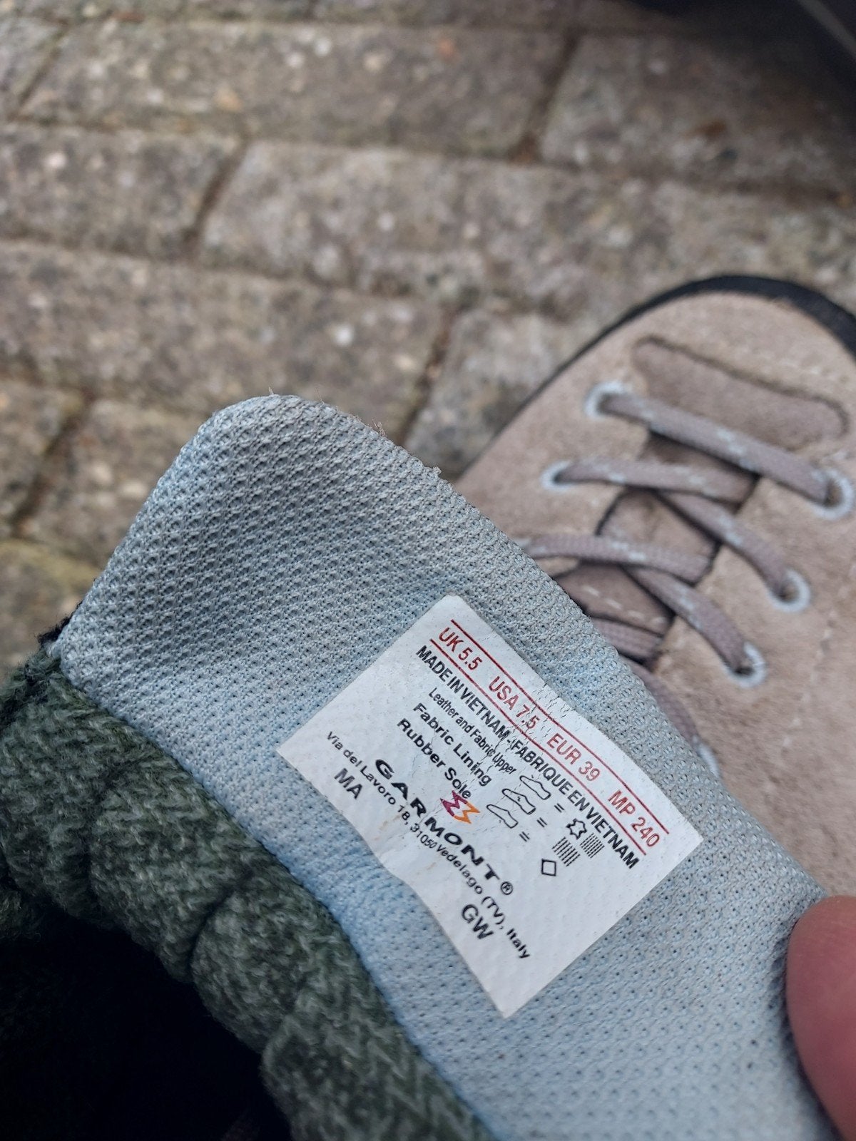 Garmont dames wandelschoenen maat 39, Ophalen of Verzenden, Gebruikt, Schoenen