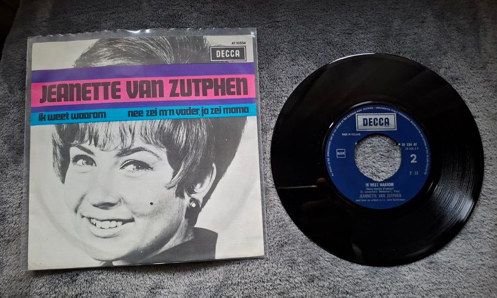 jeanette van zutphen - nee zei m,n vader ja zei mama, Ophalen of Verzenden, Zo goed als nieuw, Overige formaten, Levenslied of Smartlap