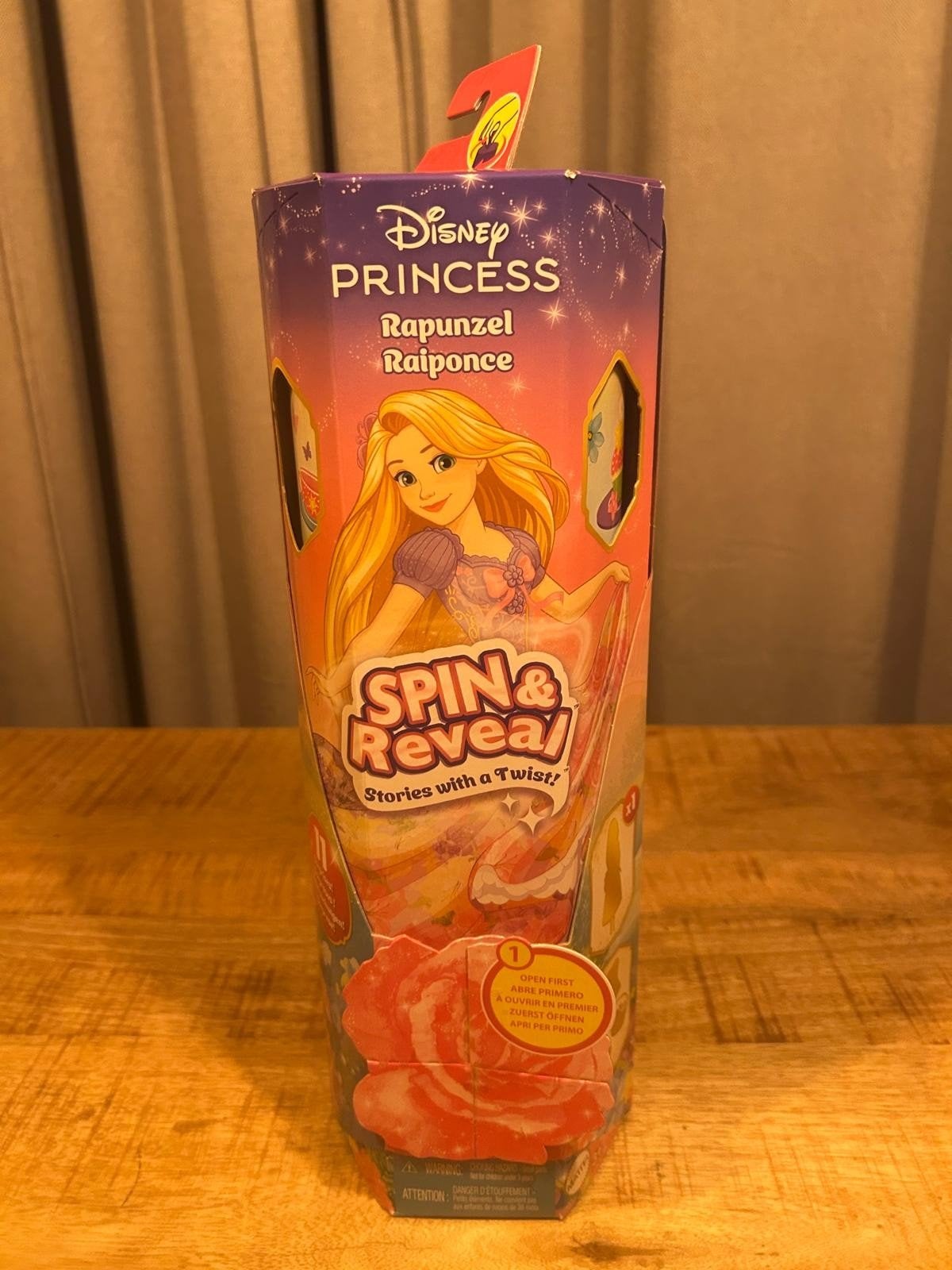 Disney Princess Rapunzel Spin & Reveal, Ophalen of Verzenden, Nieuw