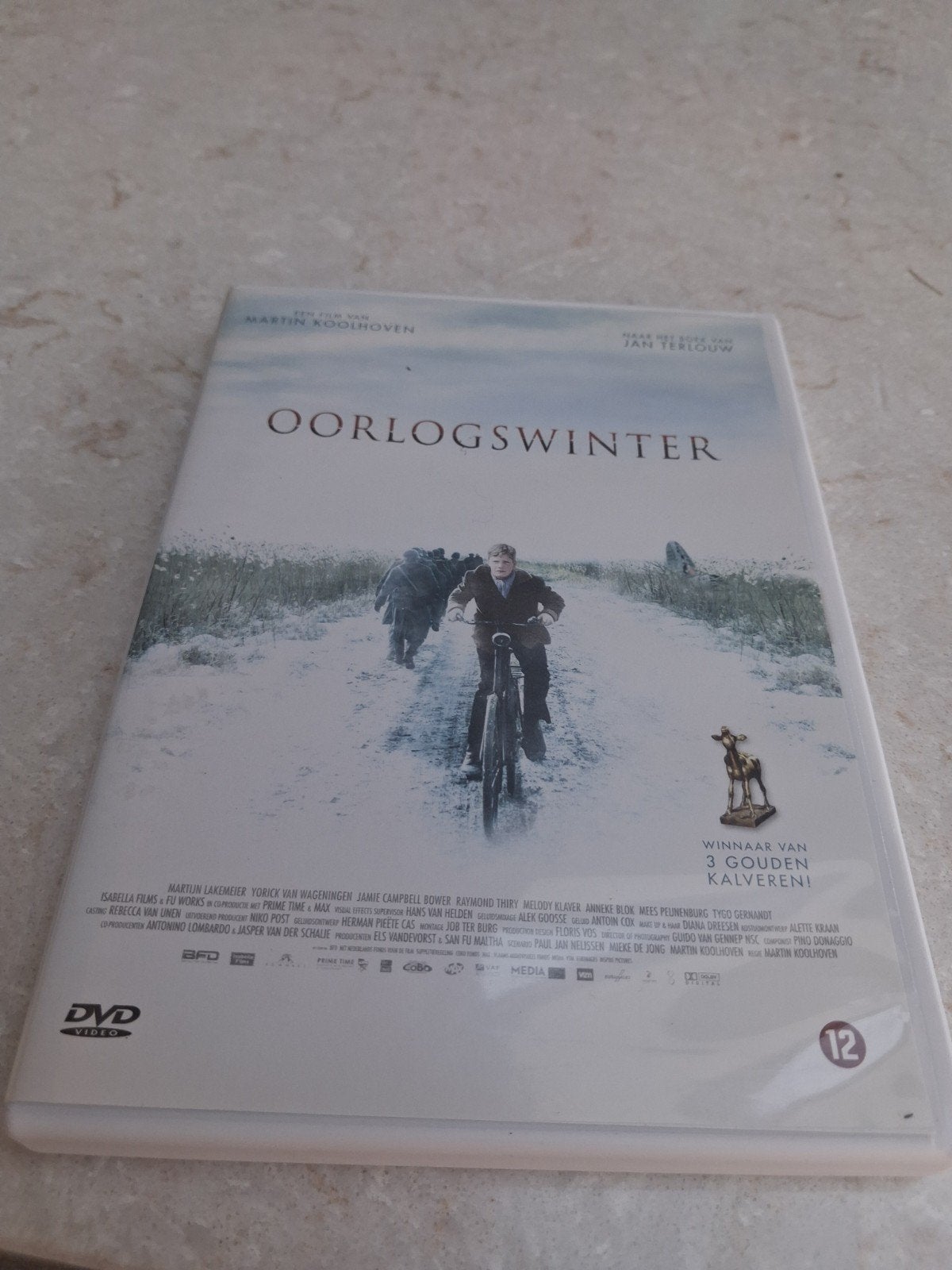 Oorlogswinter DVD - Winnaar 3 Gouden Kalveren, Nederlands, Zo goed als nieuw, Oorlog, Vanaf 12 jaar