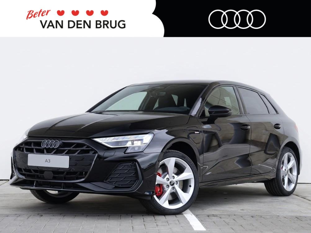 Audi A3 Sportback S edition Competition 45 TFSI e 200 kW / 2, Auto's, Audi, 4 cilinders, 150 min, Leder en Stof, Plug-in hybride
