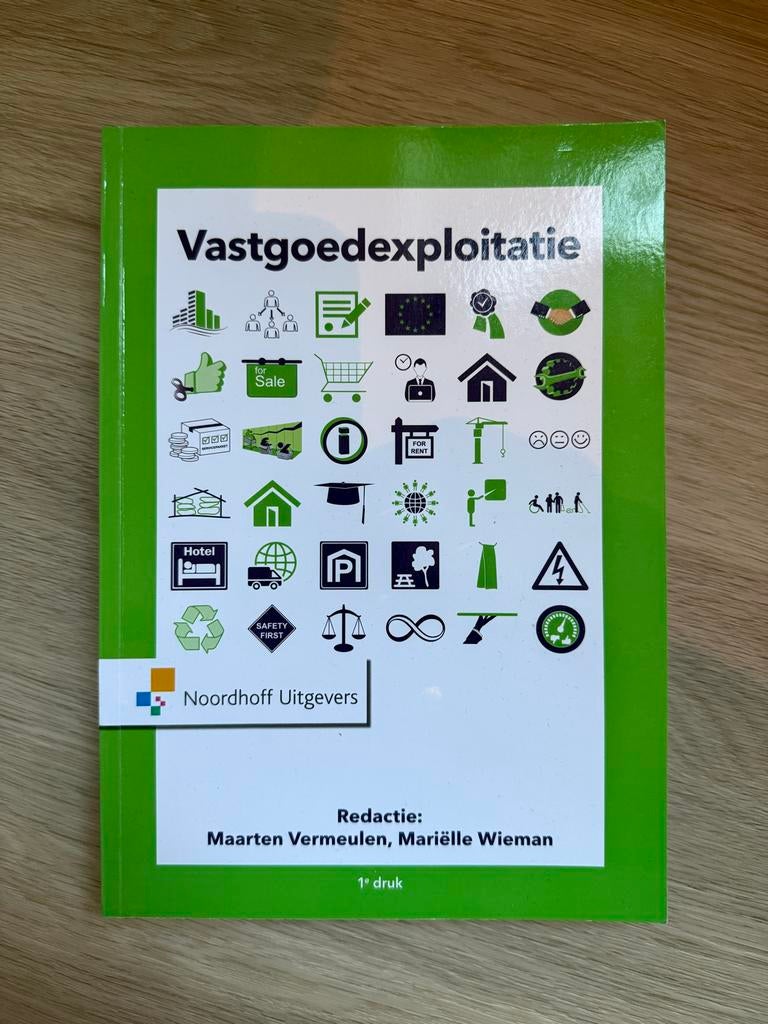 Vastgoedkunde/Vastgoed en Makelaardij Hanze boeken, Boeken, Ophalen of Verzenden, Alpha, Zo goed als nieuw, HBO