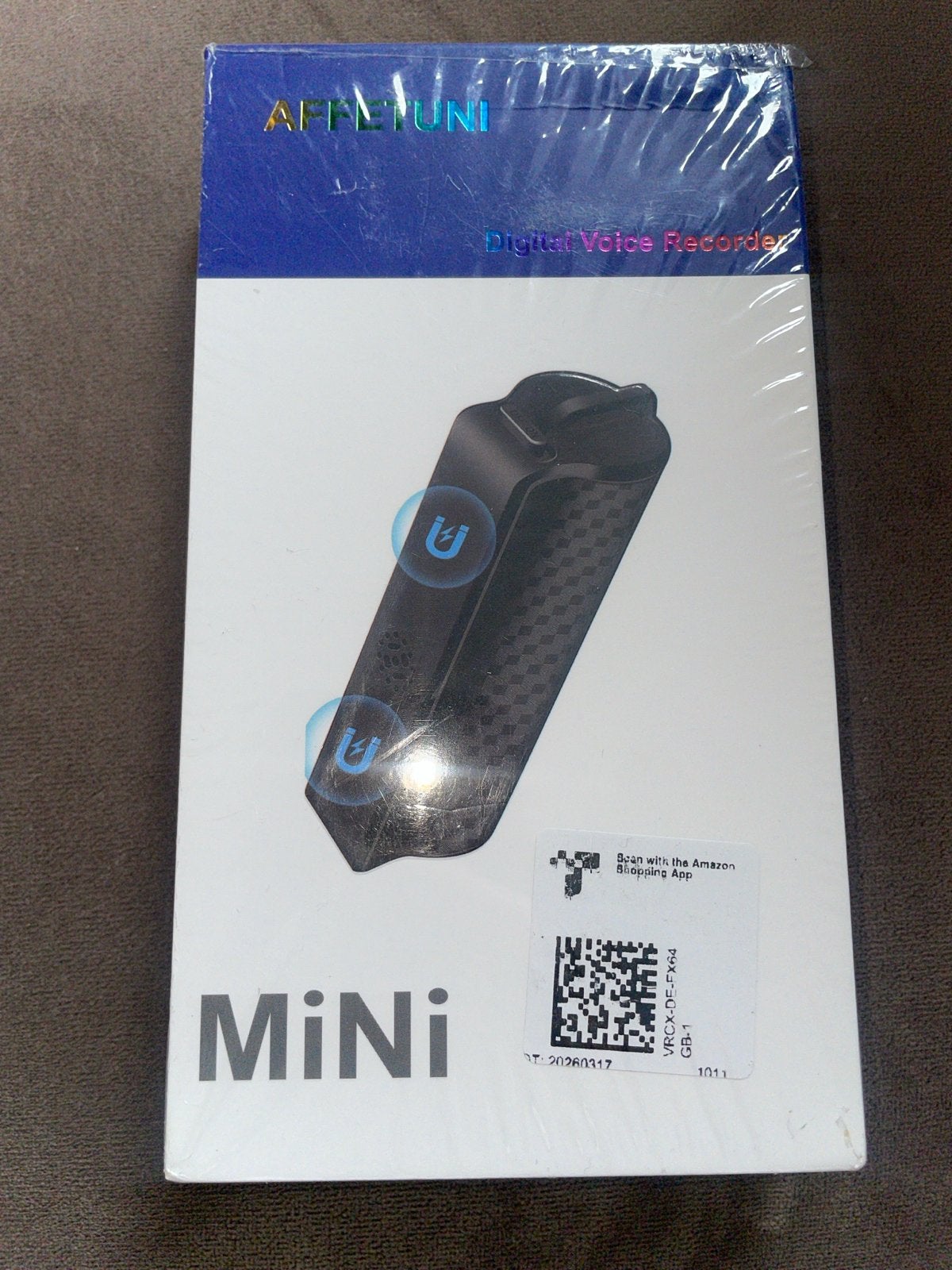 Mini Digitale Voice Recorder met Ruisreductie en Spraakactiv, Ophalen, Nieuw
