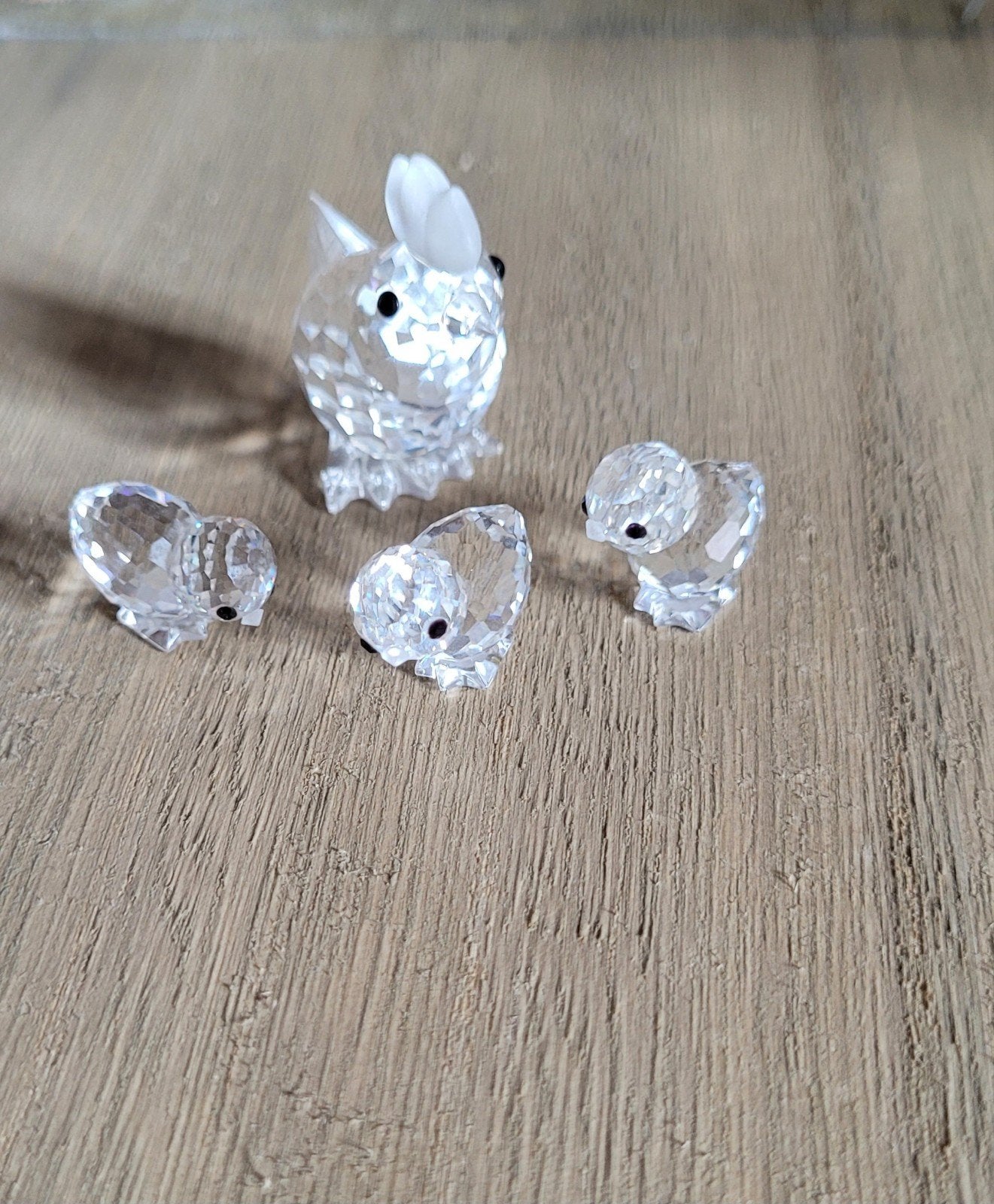 swarovski Kip met kuikens, Ophalen of Verzenden, Zo goed als nieuw, Figuurtje