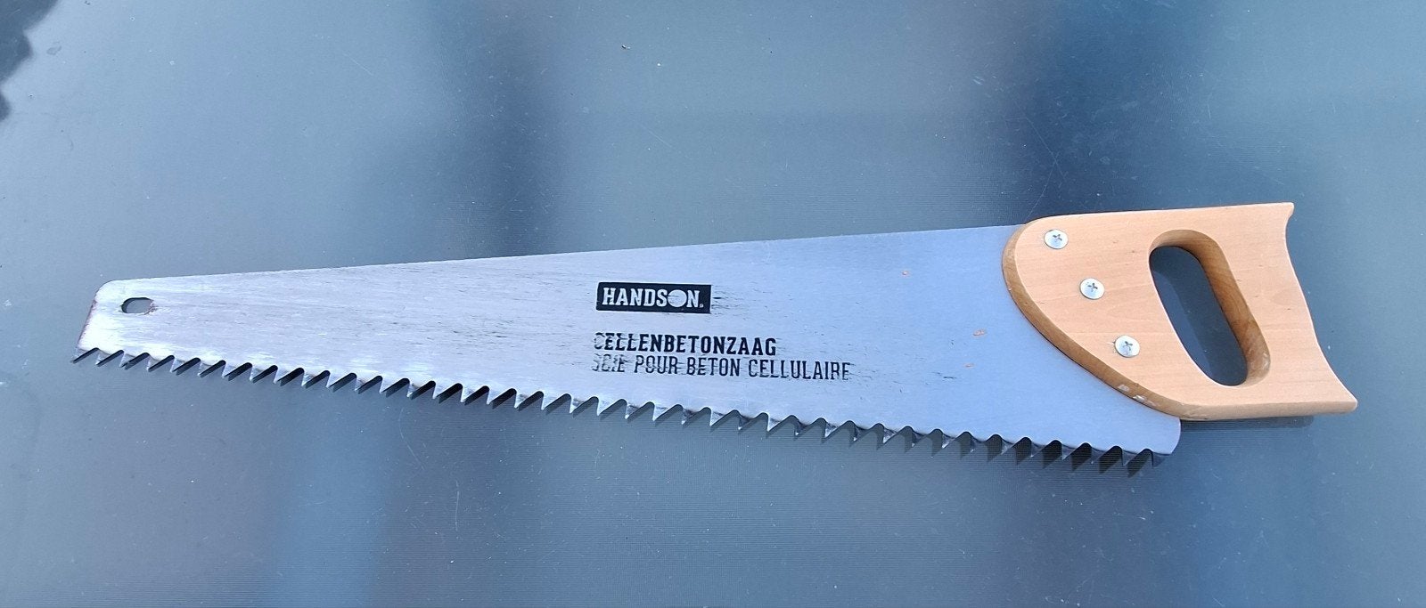 Handson Cellenbetonzaag - Nieuwstaat, Ophalen of Verzenden, Zo goed als nieuw, Zaag, Overige merken