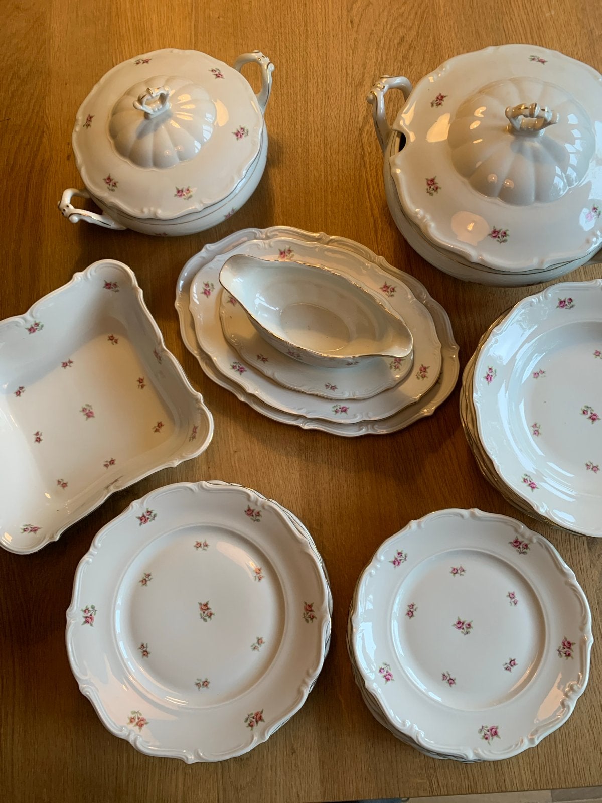 Prachtig Bielsch Walbrzych servies - Made in Poland, Ophalen, Gebruikt, Overige merken, Vintage
