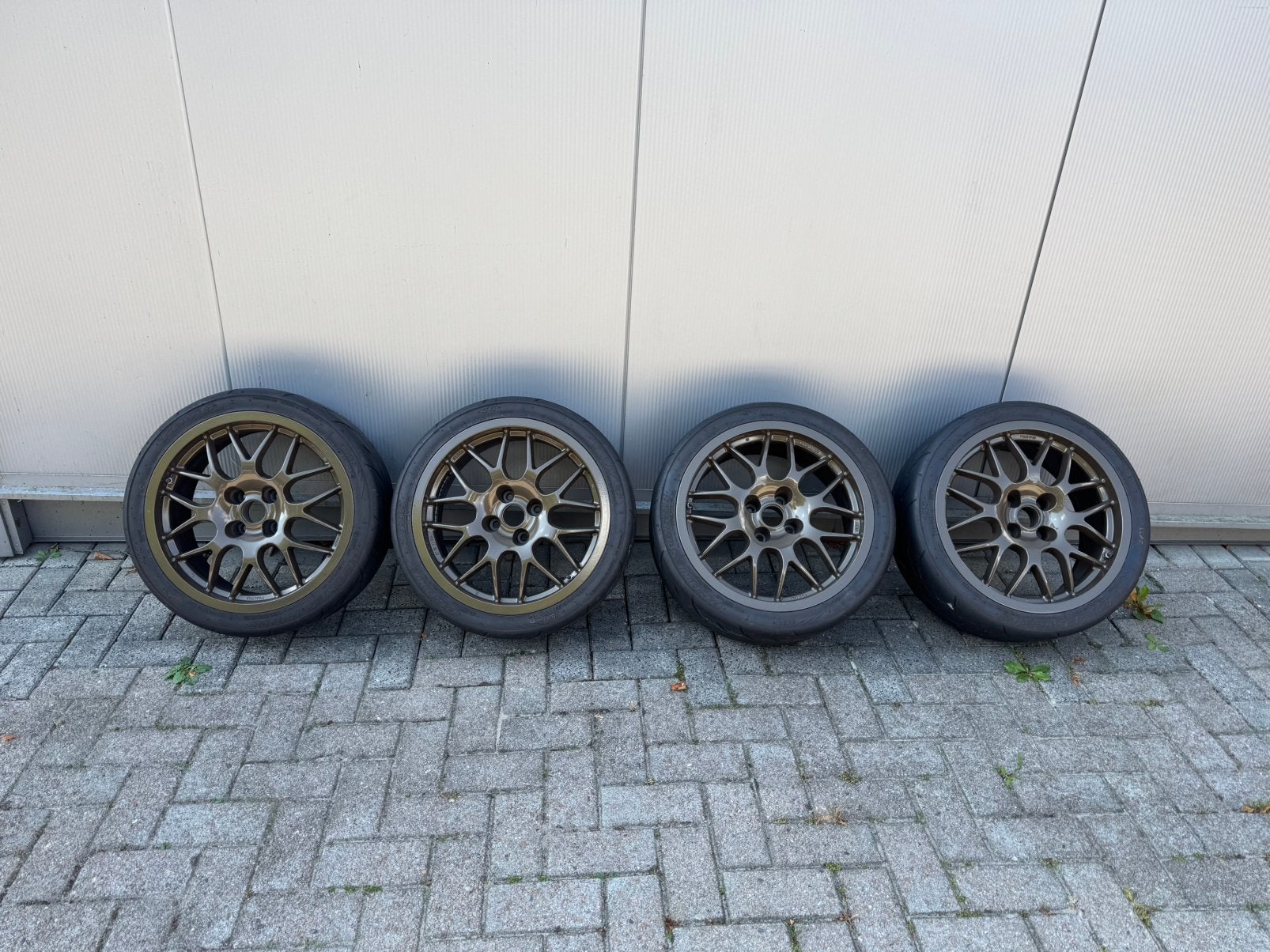 BBS RX 256 17 inch velgen - 4x108 - 7,5J ET10, Ophalen, Gebruikt, Banden en Velgen, 17 inch