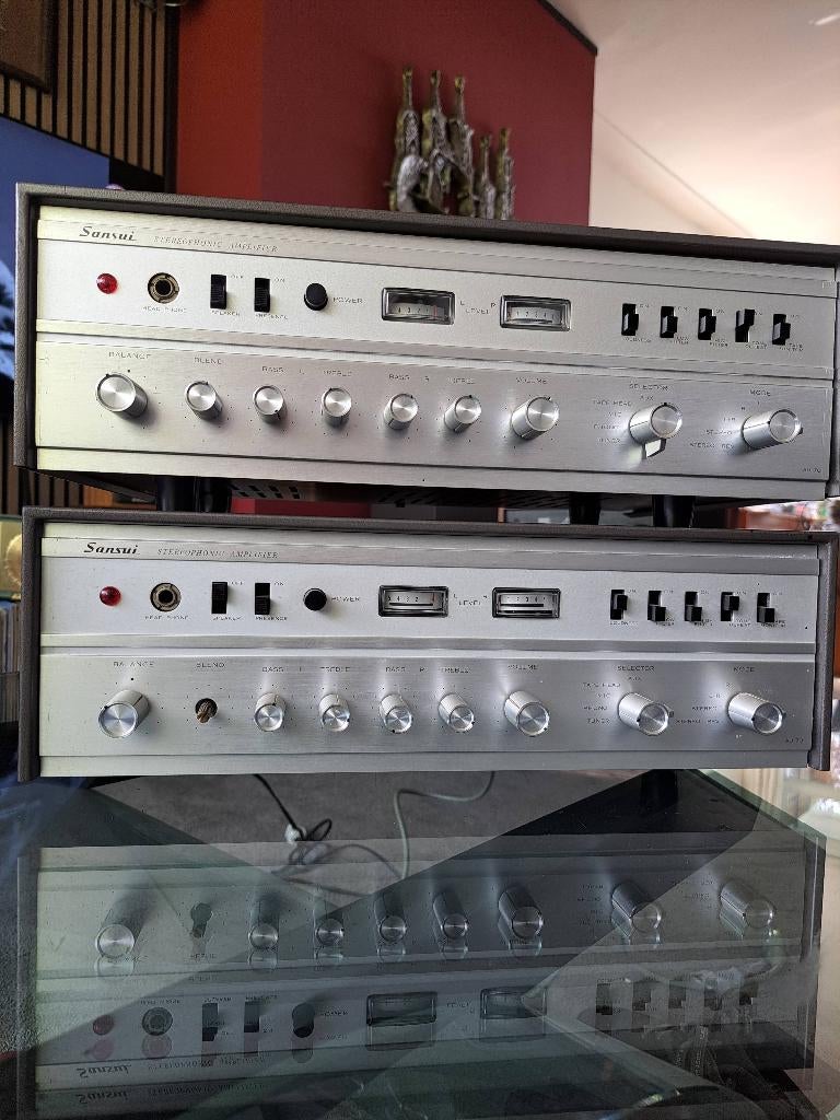 2x sansui au70, Audio, Tv en Foto, Ophalen, Versterker