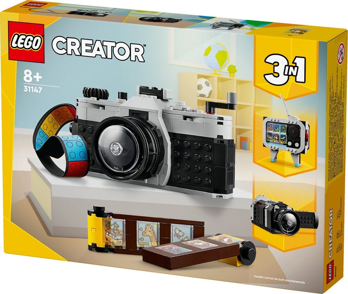 LEGO 31147 Creator 3in1 Retro Camera Set, Kinderen en Baby's, Lego, Inclusief instructies, Ophalen of Verzenden, Zo goed als nieuw