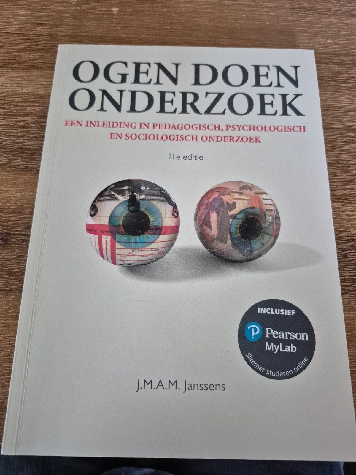 J.M.A.M. Janssens - Ogen doen onderzoek, Boeken, Wetenschap, Zo goed als nieuw, Sociale wetenschap, Ophalen of Verzenden