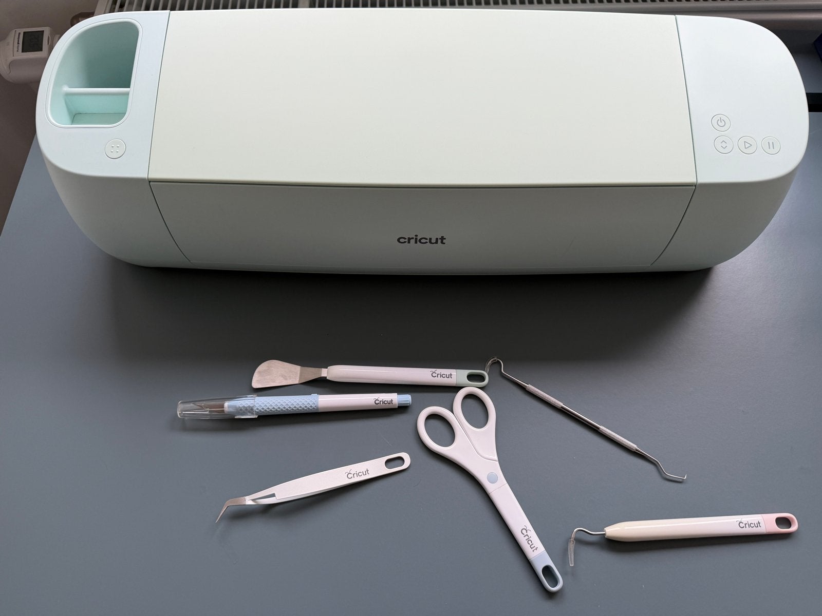 Cricut Explore 3 snijmachine met accessoires, Ophalen, Zo goed als nieuw, Kunststof, Machine