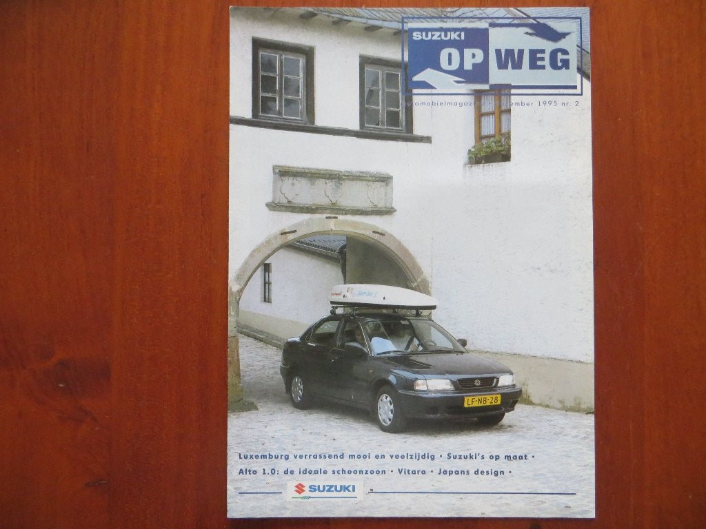 Suzuki Magazine Op Weg (dec. 1995) Alto, Swift, Vitara, UT-1, Boeken, Ophalen of Verzenden, Nieuw, Overige merken