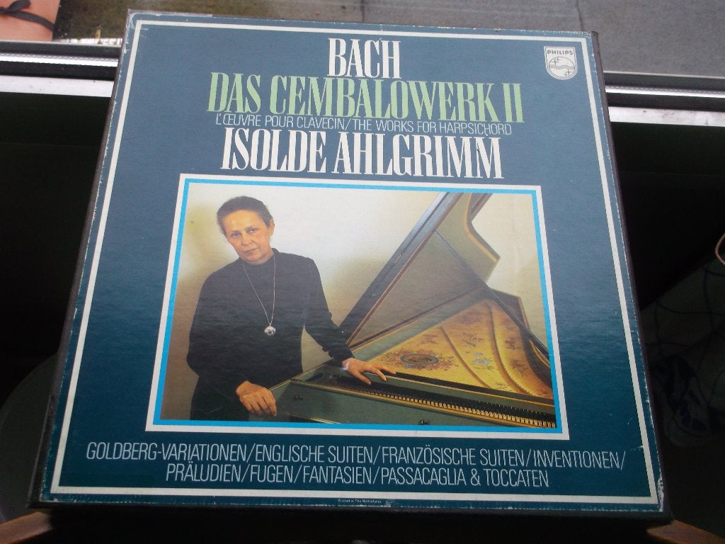 JS Bach~Das Cembalowerk II~Isolde Ahlgrimm~10 LPs, Kamermuziek, Ophalen of Verzenden, Zo goed als nieuw, Boxset