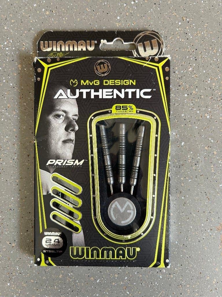 Winmau Michael van Gerwen Authentic 24 gram, Ophalen of Verzenden, Zo goed als nieuw, Pijlen