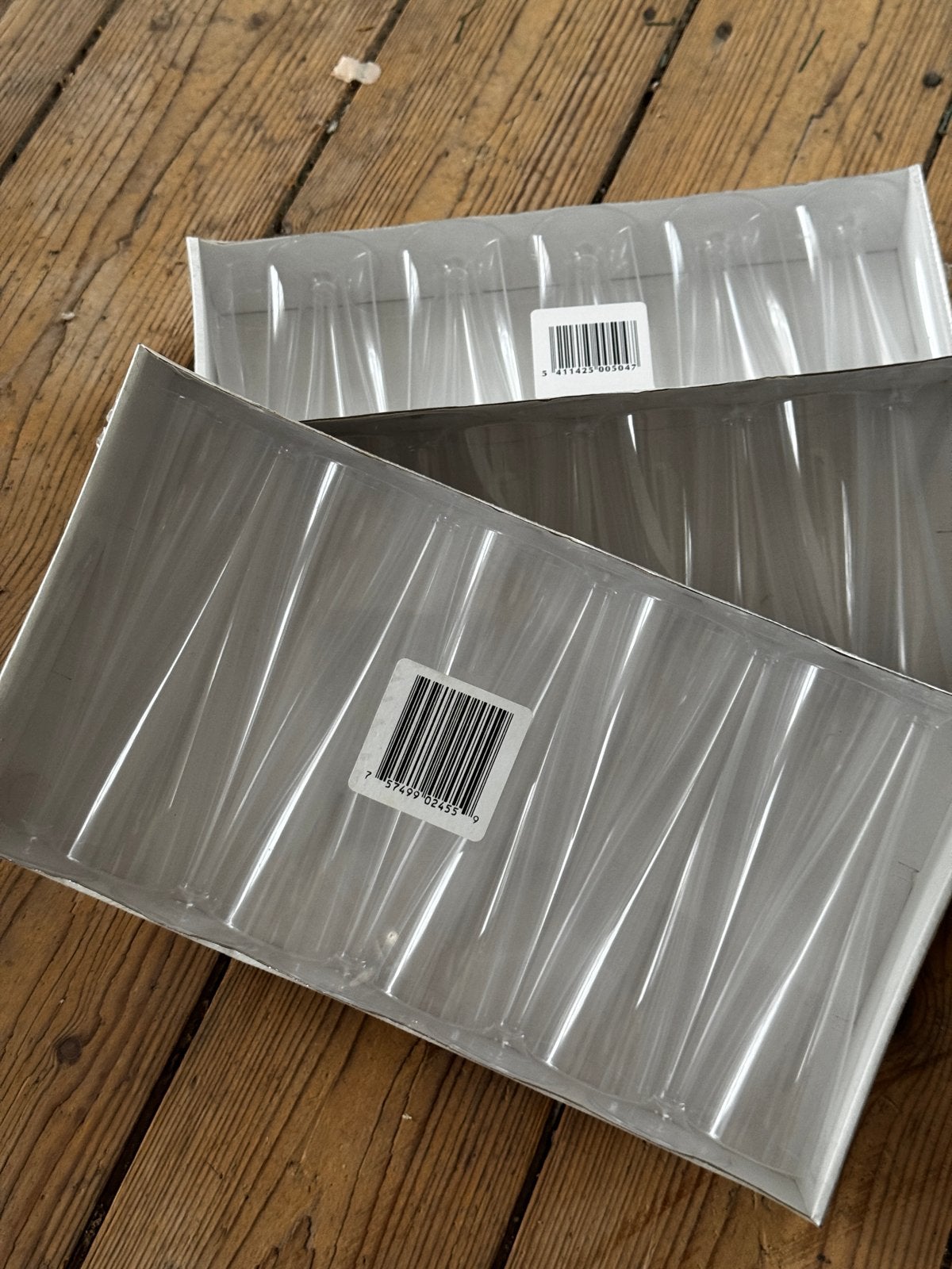 40 Ongebruikte Plastic Champagne Flutes, Ophalen of Verzenden, Nieuw, Kunststof