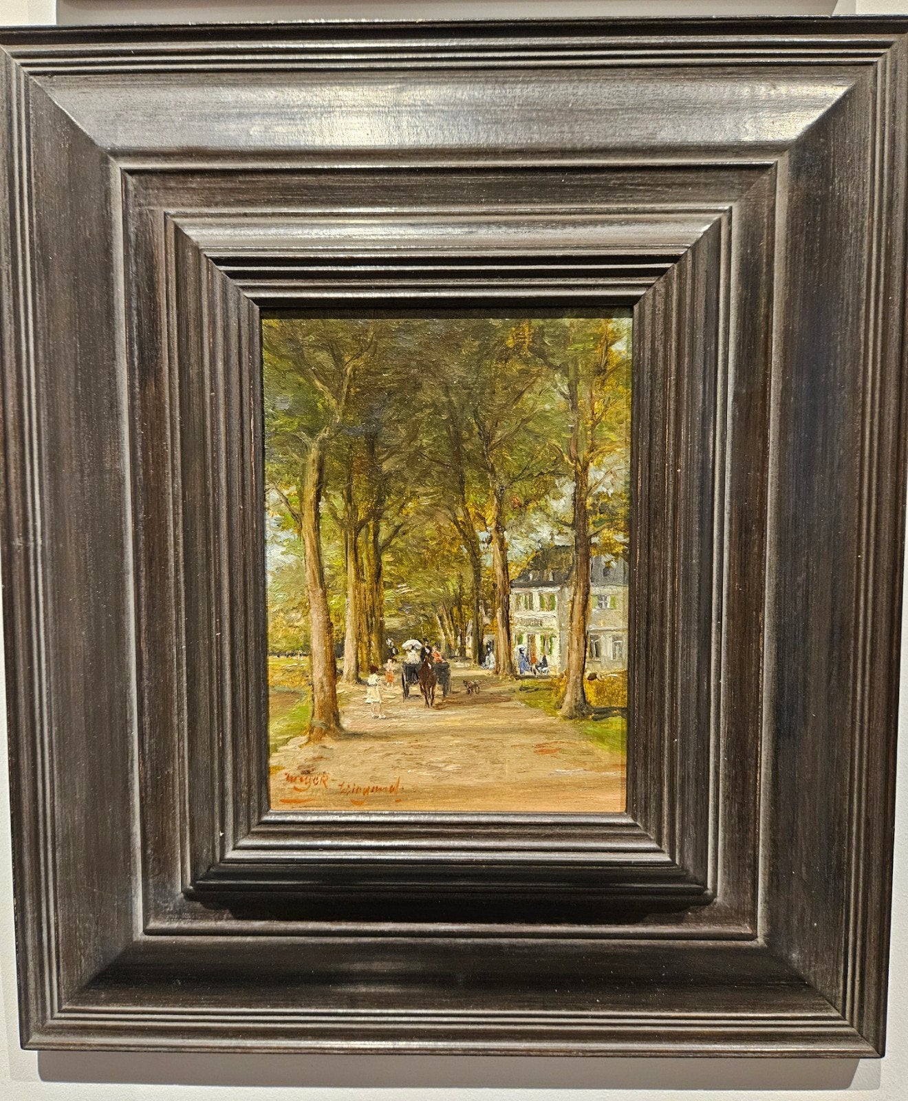 Schilderij Rolf-Dieter Meyer-Wiegand (1929-2006), Antiek en Kunst, Ophalen, Gesigneerd, Olieverf, Paneel