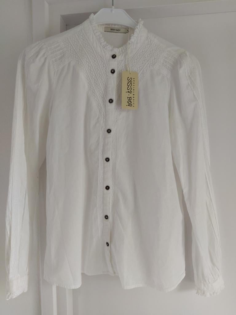 NIEUW!! SISSY BOY prachtige witte blouse VAN 100 VOOR 22,50!, Verzenden, Wit, Nieuw, Sissy-Boy