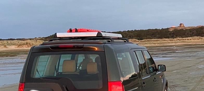 Roofrack voor Land Rover, Auto diversen, Ophalen, Gebruikt