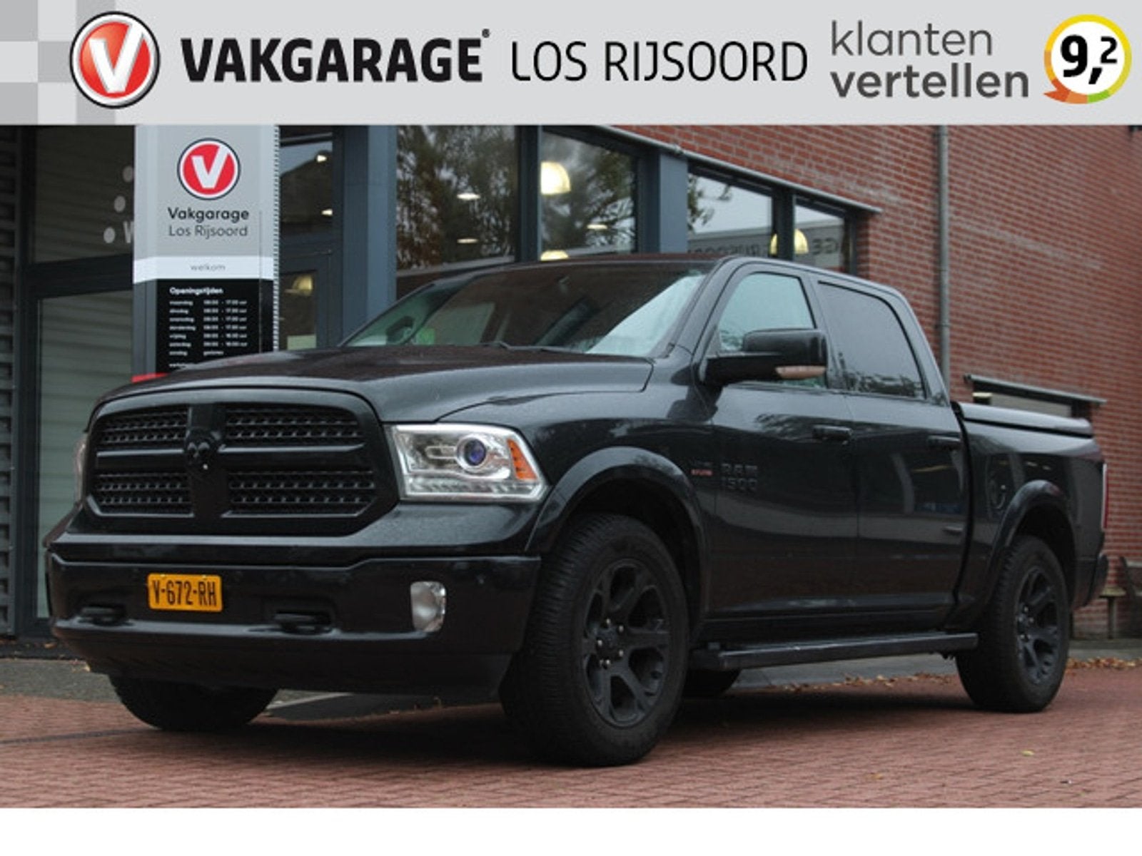 Dodge Ram Pick Up 5.7 V8 4x4 Crew Cab *Sport* | Marge! | Tre, Auto's, Automaat, Gebruikt, 5654 cc, Zwart