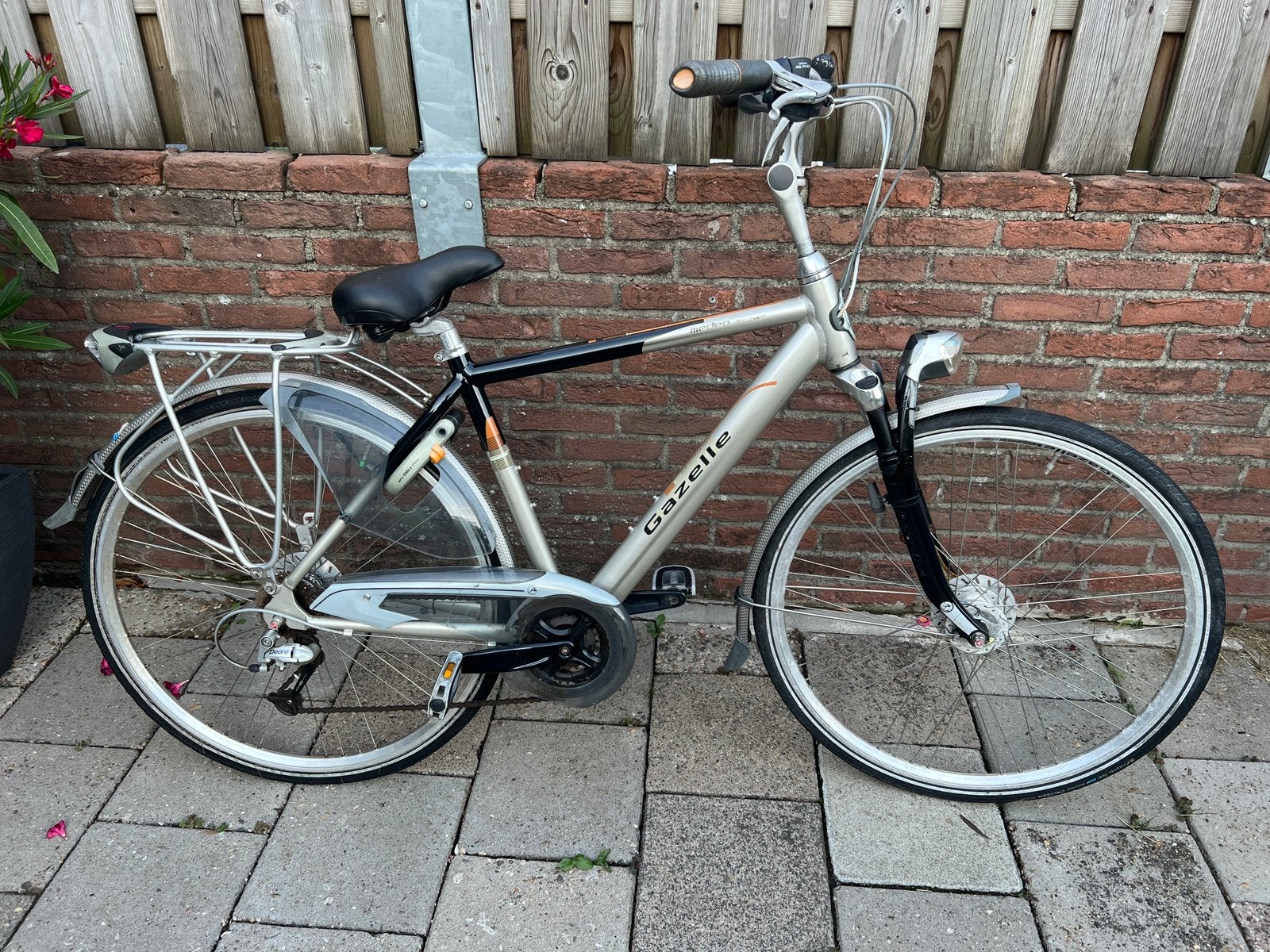 Gazelle Medeo Herenfiets/Stationfiets H49 24 Versnellingen, Ophalen, Versnellingen, 49 tot 53 cm, Zo goed als nieuw