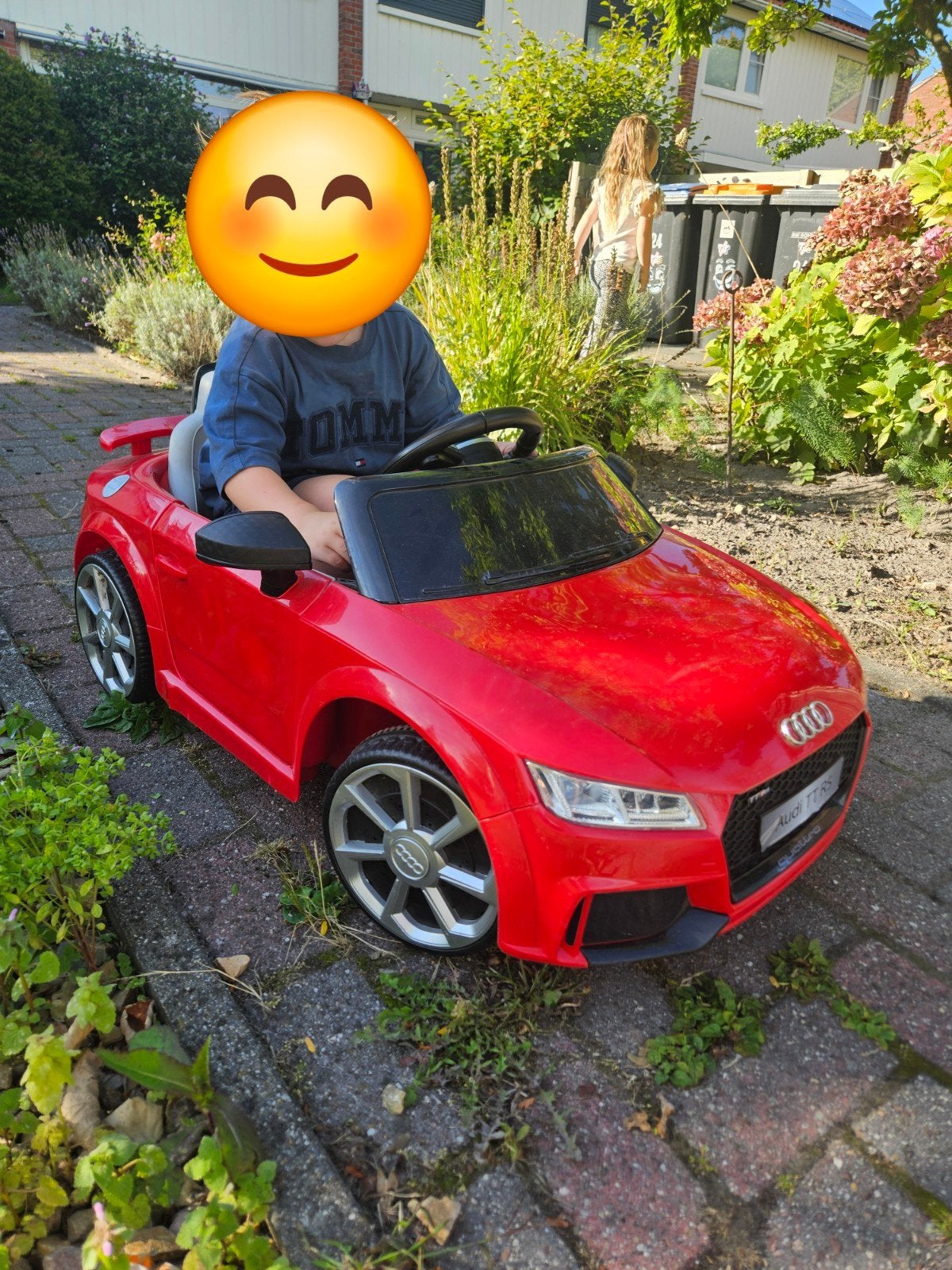 Elektrische kinderauto Audi TT RS - Accu defect, Kinderen en Baby's, Ophalen, Gebruikt
